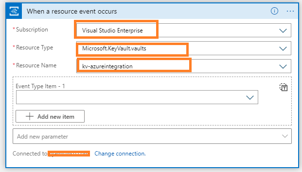Azure Integration azure keyvault monitoring alerting Logic App Trigger