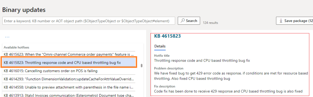 Priority based throttling for integrations with quality update installed